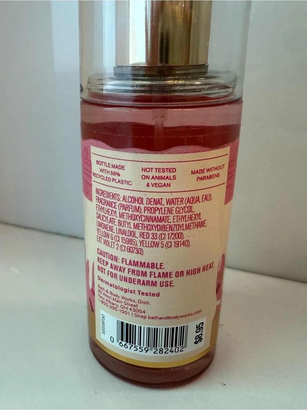 Bath & Body Works Strawberry Pound Cake Fine Fragrance Mist - 2.5 FL Oz